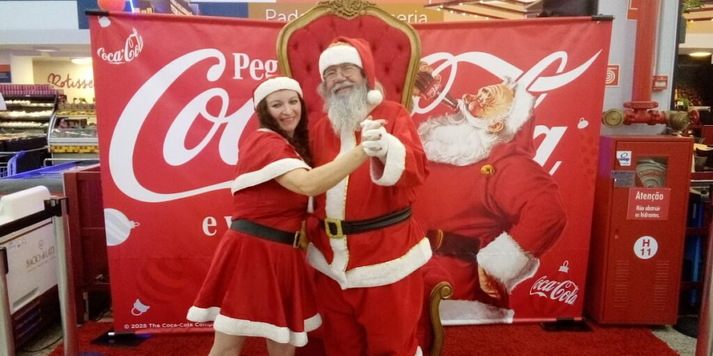 Papai Noel da coca cola